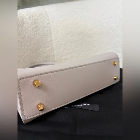 Versace Gray Medusa 95 Tote Bag Small NWT - Picture 5 of 12